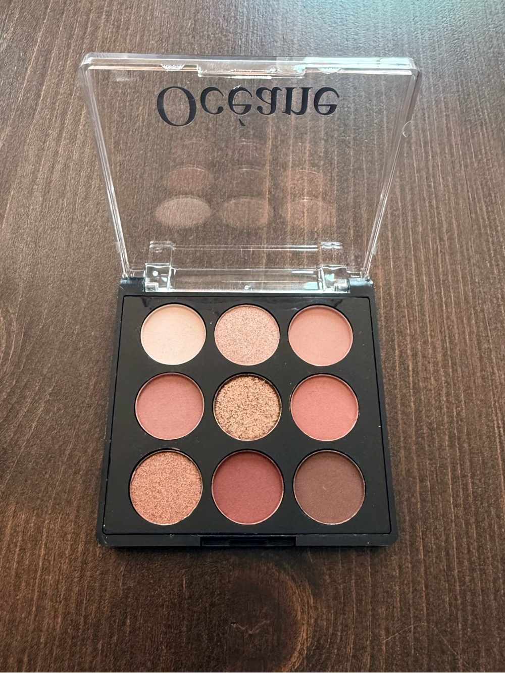 Océane 9-Color Eyeshadow Palette NEW - Warm Rose Pinks Matte Shimmer